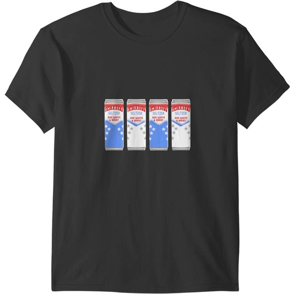 Smirnoff Seltzer Red White _ Berry T-Shirts-image