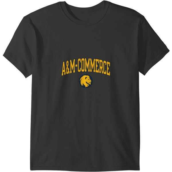Texas Am Commerce Lions Arch Over Officially Licensed Long T T-Shirts-image