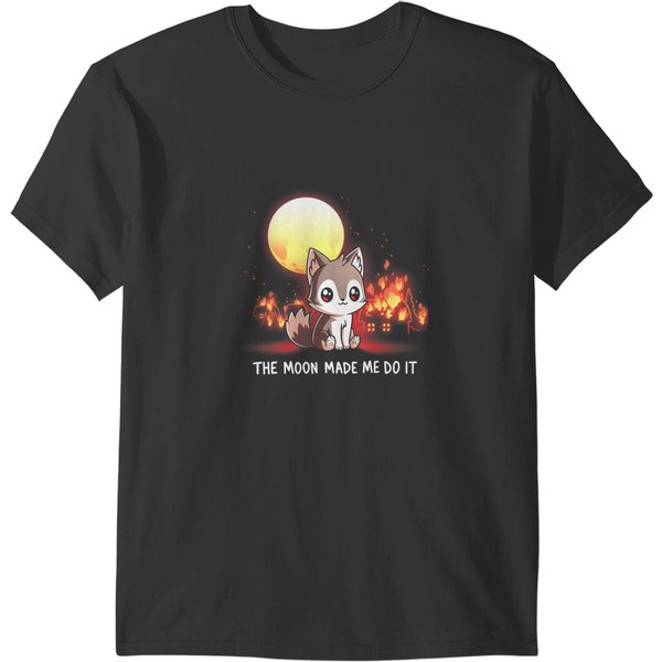 The Moon Made Me Do It T T-Shirts-image