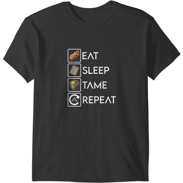 Eat Sleep Tame Repeat Ark Survival Evolved Classic T-Shirts-image
