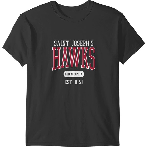 Saint Josephs University Hawks Est Date T T-Shirts-image