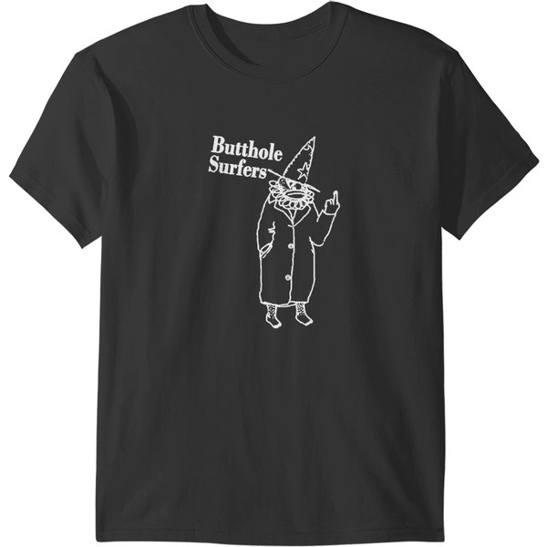 Butthole-Surfers-Clown-Music-Rock-Butthole T-Shirts-image