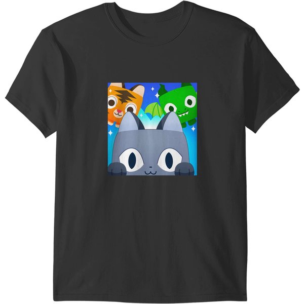 Pet Simulator X Codescool Cats T-Shirts-image