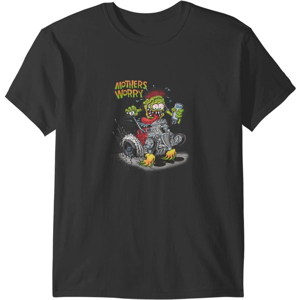 Rat Fink Mothers Worry!!!! T-Shirts-image