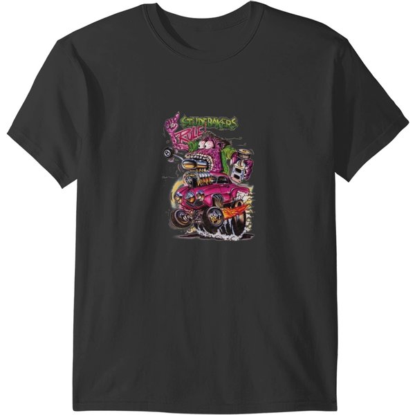 Rat Fink Ed Big Daddyy Roth Studebakers Rule T-Shirts-image