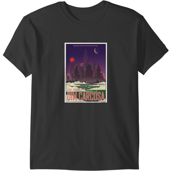 Lose Yourself In Carcosa Travel Poster Premium T-Shirts-image