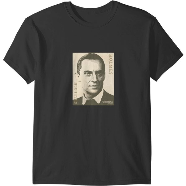 Jeremy Brett London Stamp T-Shirts-image