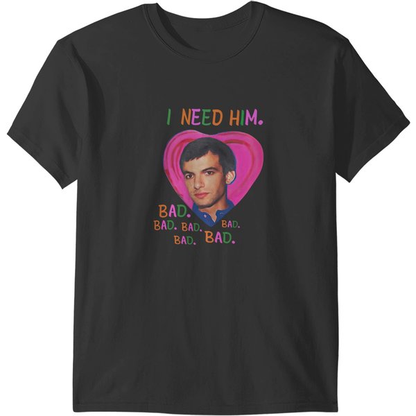 Nathan Fielder - I Need Him Bad Bad Bad Girl T-Shirts-image
