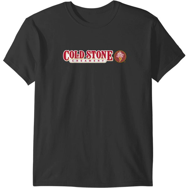 Cold Stone Food Logo Restaurant Food T-Shirts-image