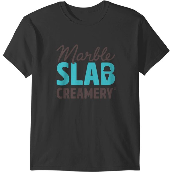 Marble Slab Creamery Food Logo Restaurant Chain T-Shirts-image