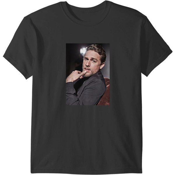 Charlie Hunnam Hot Actoractive T-Shirts-image