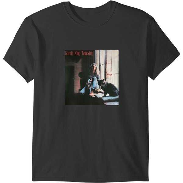 Carole 1971 Tapestry Vinyl Poster T-Shirts-image