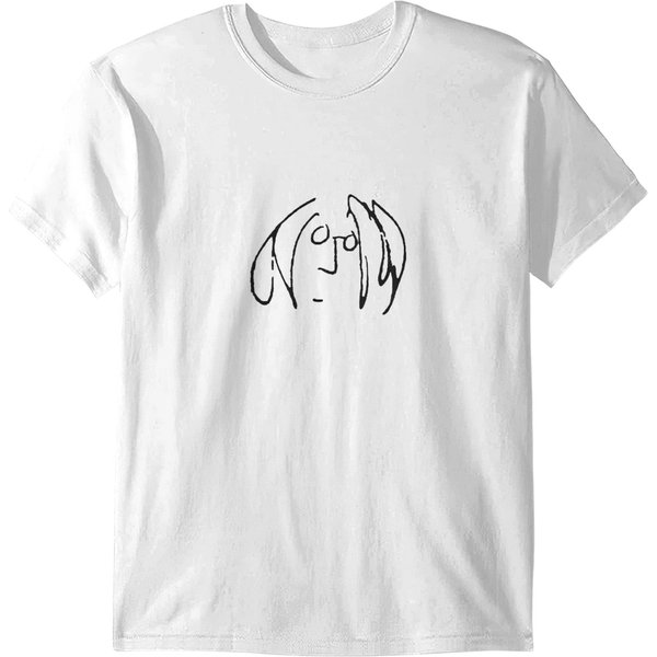 Johns Lennon Black T-Shirts-image