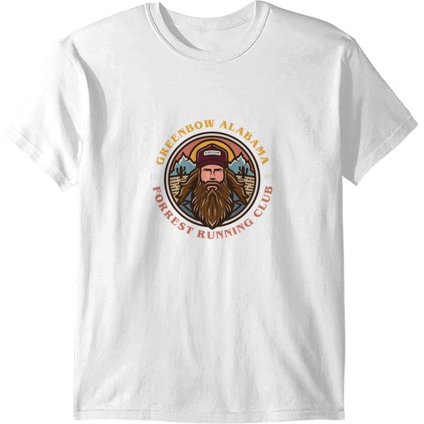 Forrest Running Club Forrest Gump Film T-Shirts-image