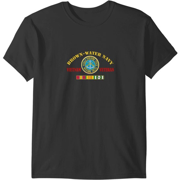 Brown-Water Navy Vietnam Veteran Father Day T-Shirts-image