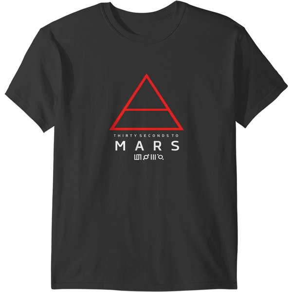 30 Seconds To Mars Glyphic Symbol Glyphs Logo T-Shirts-image