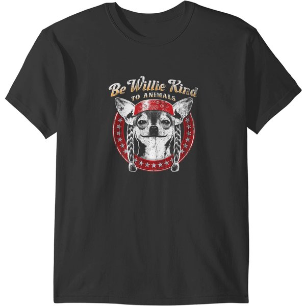 Be Willie Kind To Animal T-Shirts-image