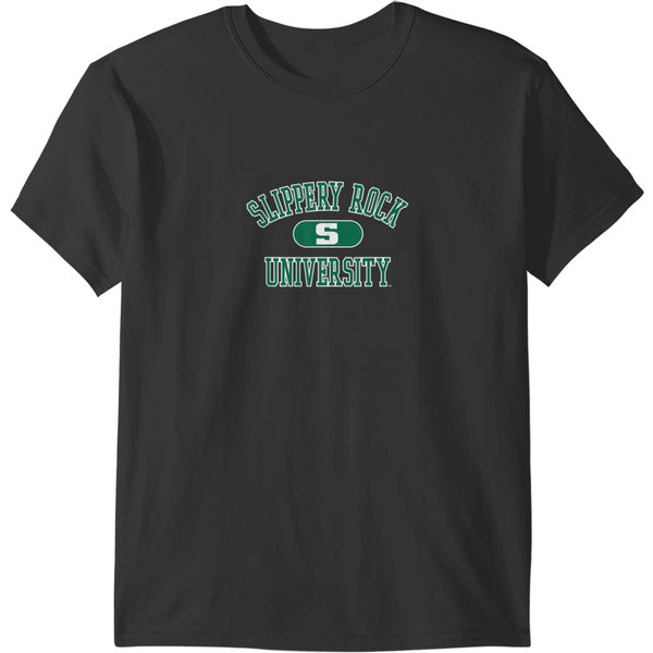 Slippery Rock The Rock Varsity Logo Officially L T-Shirts-image