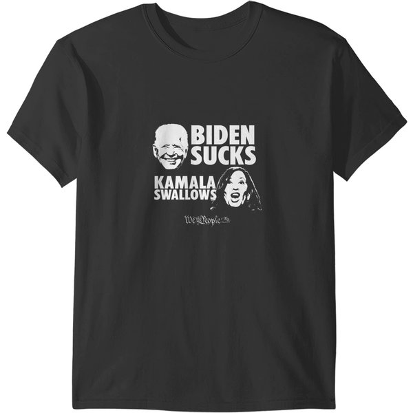 Biden Sucks Kamala Swallows T-Shirts-image
