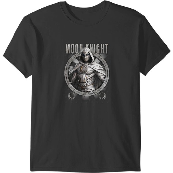 Moon Knight Detailed Glyph T-Shirts-image
