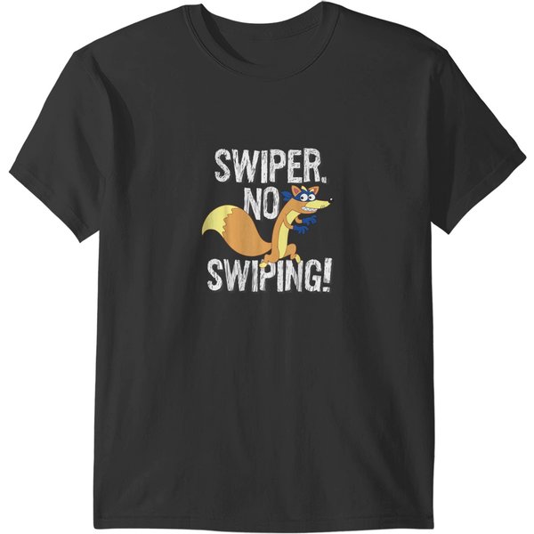 Dora The Explorer Swiper No Swiping Fox T-Shirts-image