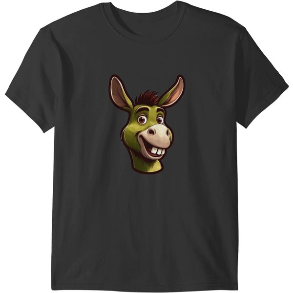 Shrek - Donkey Smiles Active T-Shirts-image