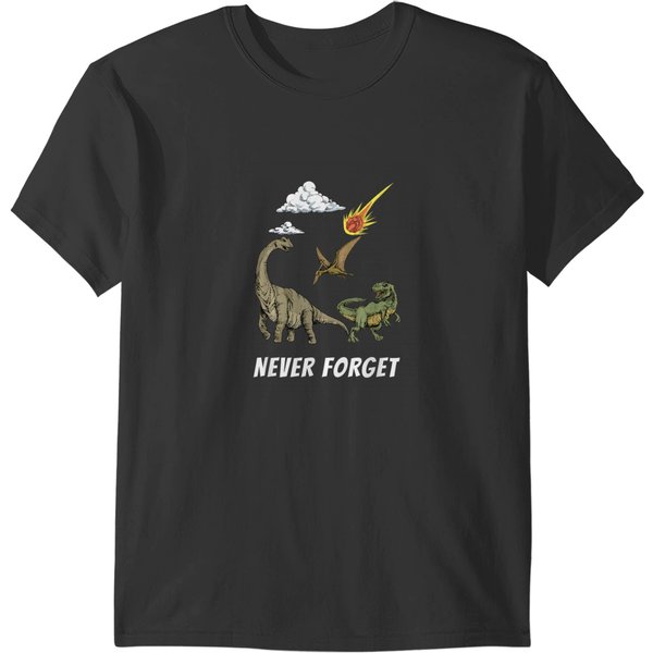 Never Forget Dinosaur T Shirt T-Shirts-image