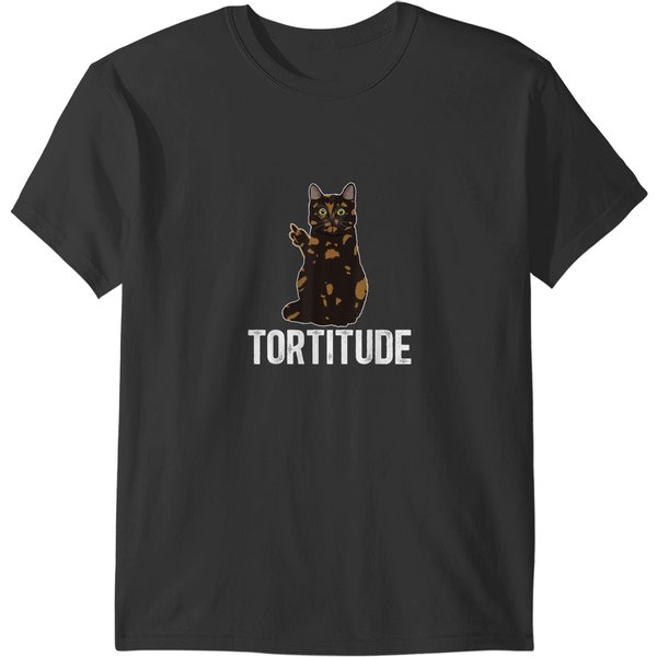 Tortitude Tortoiseshell Cat Owner Tortie Cat Love T-Shirts-image