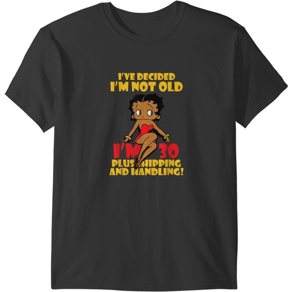 Black Betty Birthday Boop Motivational T-Shirts-image