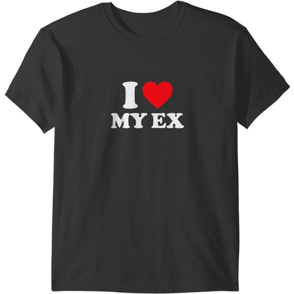 I Love My Ex Shirt I Heart My Ex T-Shirts-image