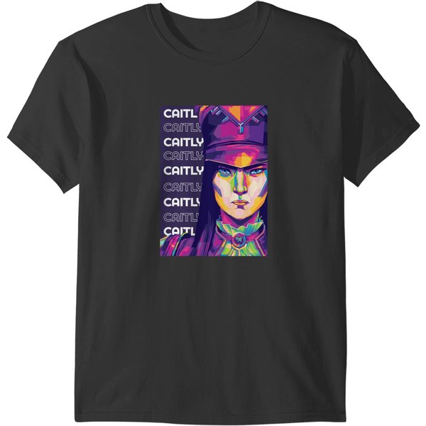 Caitlyn Arcane League Of Legends T-Shirts-image