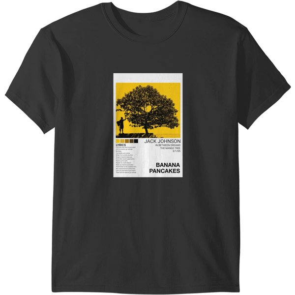 Banana Pancakes Jack Johnson T-Shirts-image