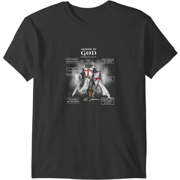 Armor Of God Bible Verse Great Gift For Religious Christian T-Shirts-image