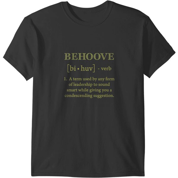Behoove Definition T-Shirts-image
