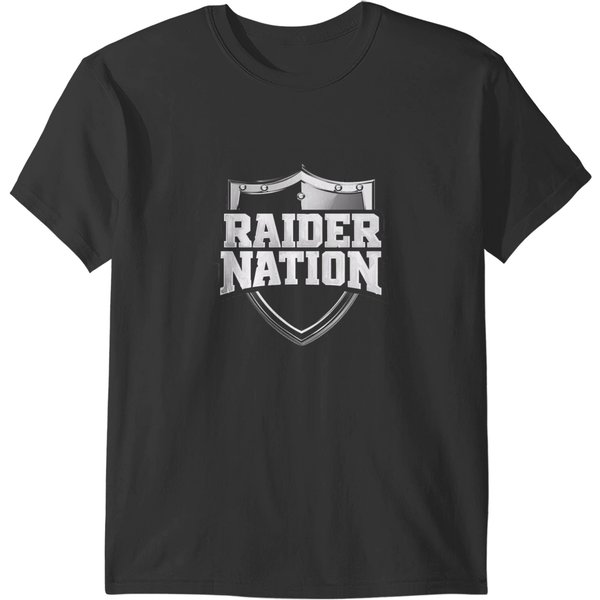 Raider Nation Shield T-Shirts-image