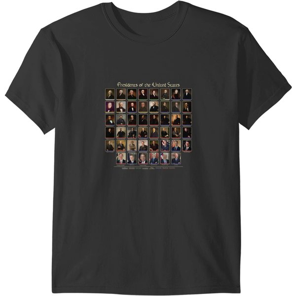 46 Presidents Of The United States List (Including Joe ) T-Shirts-image