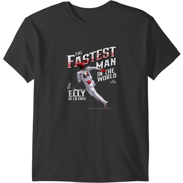The Fastest Man In The World Elly De La Cruz Cincinnati T-Shirts-image