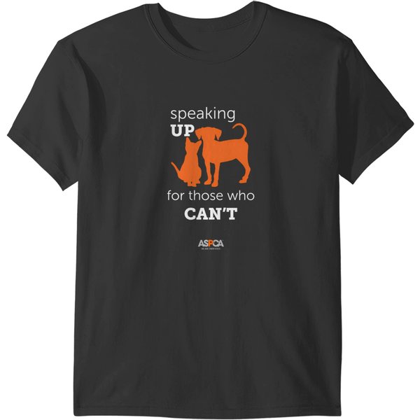 Aspca Speaking Up For Those Cant T-Shirts-image