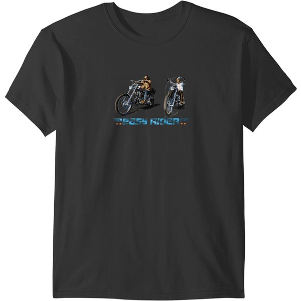 Easy Rider Old Holywood Movie Gift For Biker T-Shirts-image