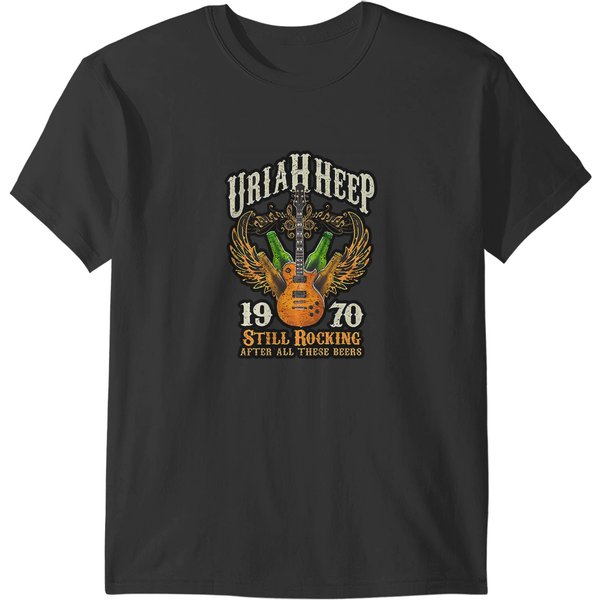 Demons And Wizards Uriah Rock Band (1) T-Shirts-image