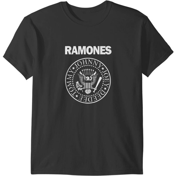 Boxing Rooster Ramones Graphic T-Shirt-image