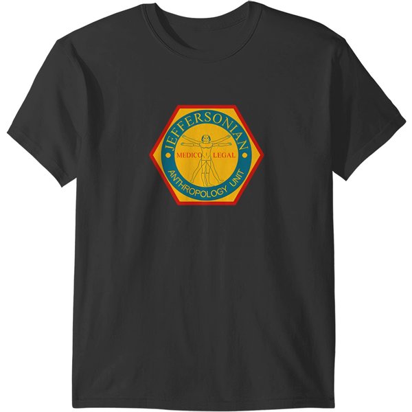 Jeffersonian Logo Bones Tv Show T-Shirts-image