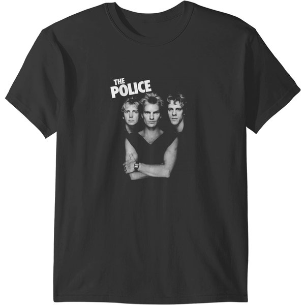 The Police, The Police Merchandise, The Police Band T-Shirts-image