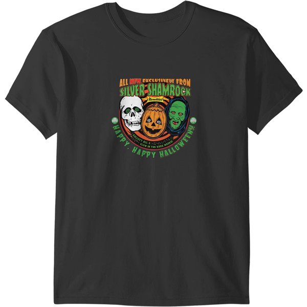 Silver Shamrock Graphic T-Shirts-image