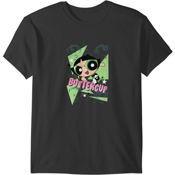 Cn The Powerpuff Girls Buttercup Moves Premium T-Shirts-image