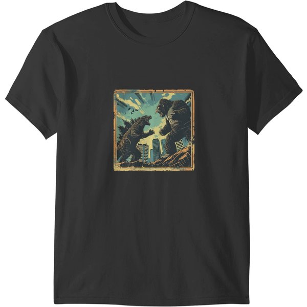 Godzillas Vs King Kong T-Shirts-image