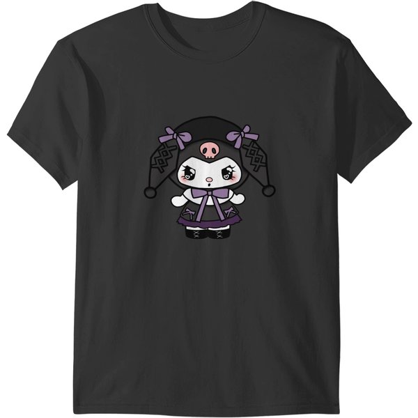 Kuromi Lolita T-Shirts-image