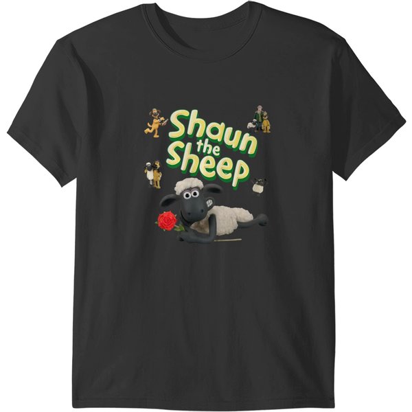 Shaun The Sheeps Shaun And Bitzer Best Friends T-Shirts-image