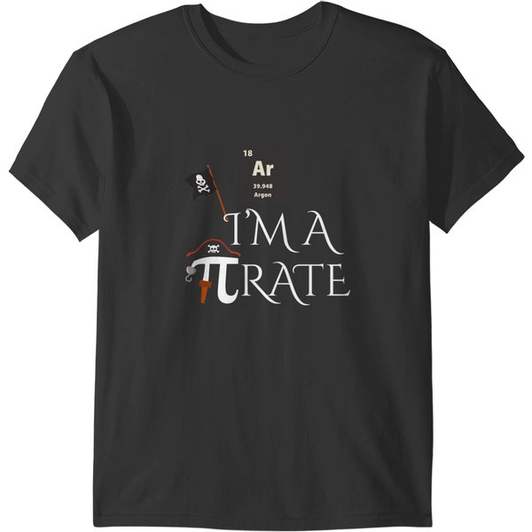 Ar I'm A Pirate Pirate Shirt Pirate Gifts Science Teacher Gift Pirate Birthday Pirate T-Shirts-image