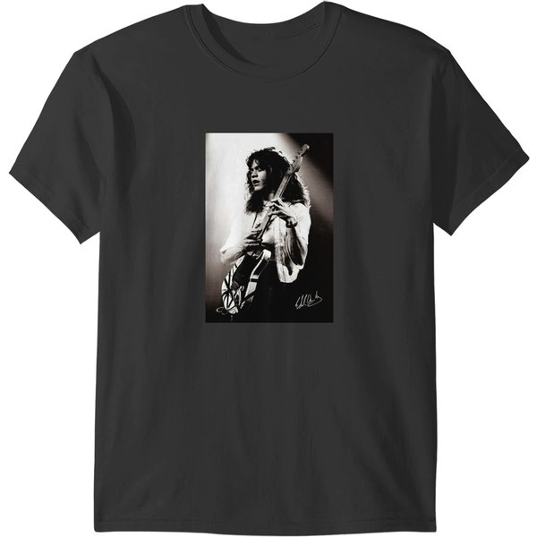 Van Halen Tribute T-Shirt - Rock Band Memorabilia-image